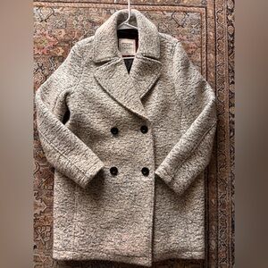 Abercrombie oversized Boucle coat